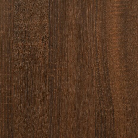 Dressoir 34,5x32,5x90 cm bewerkt hout bruin eikenkleur 8