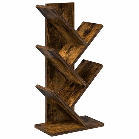 Boom Boekenkast 4-Tier 30 x 18 x 60 cm Bewerkt hout 2