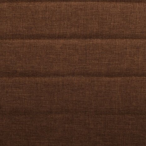 Eetkamerstoelen 2 st stof bruin 7