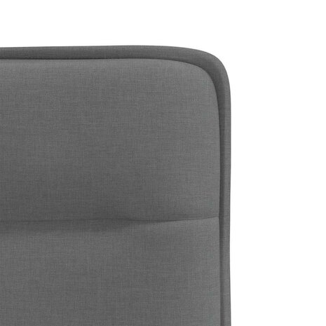 Eetkamerstoelen 2 st stof donkergrijs 7