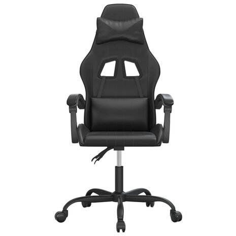 Gamestoel kunstleer zwart 3