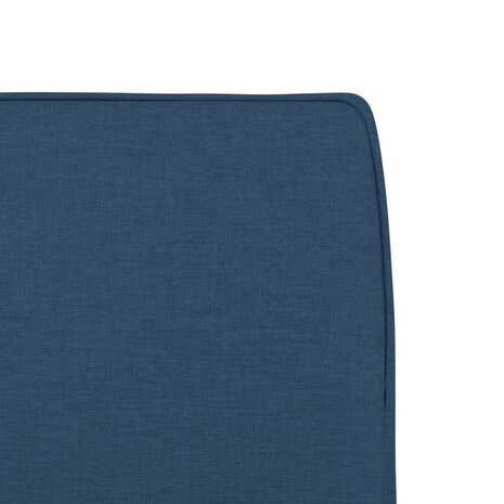 Loungestoel 52x75x76 cm stof blauw 6