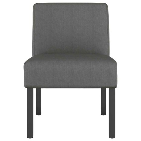 Fauteuil stof donkergrijs 3