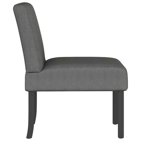 Fauteuil stof donkergrijs 4
