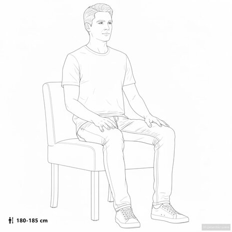 Fauteuil stof donkergrijs 9