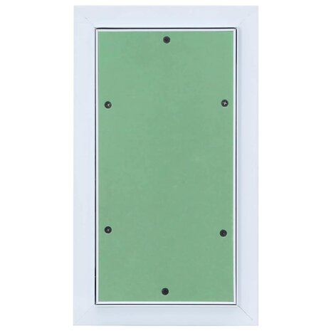 Toegangs paneel Groen en Zilver 30 x 55 cm 5