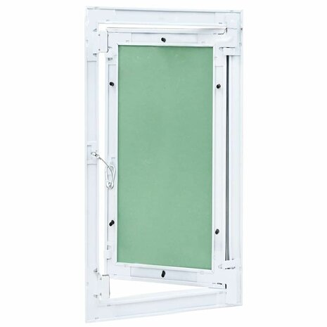 Toegangs paneel Groen en Zilver 35 x 55 cm 2