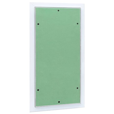 Toegangs paneel Groen en Zilver 35 x 55 cm 3