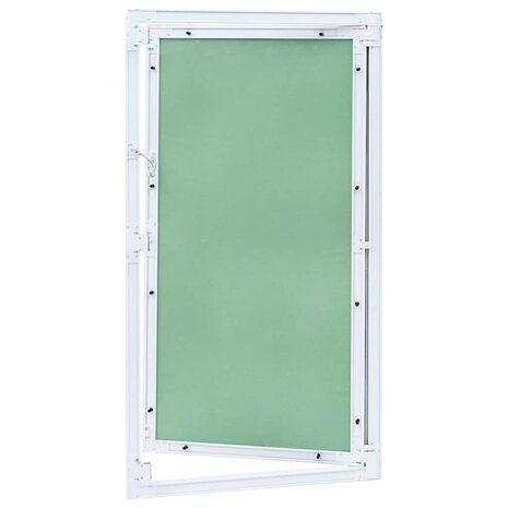 Toegangs paneel Groen en Zilver 45 x 85 cm 2