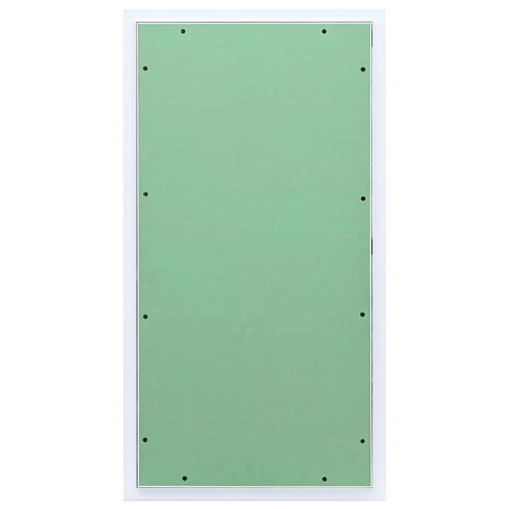 Toegangs paneel Groen en Zilver 45 x 85 cm 5