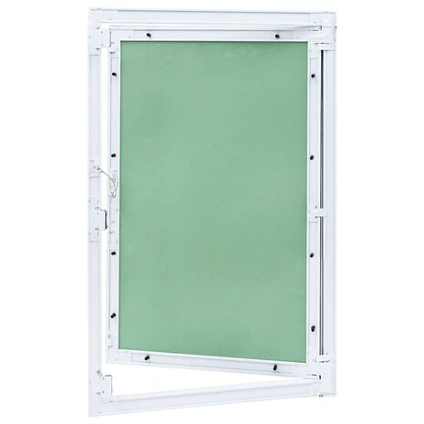 Toegangs paneel Groen en Zilver 55 x 75 cm 3