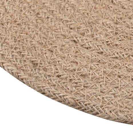 Jute placematten 50 pcs Naturel &Oslash; 30 cm 100% Tossa Jute 4