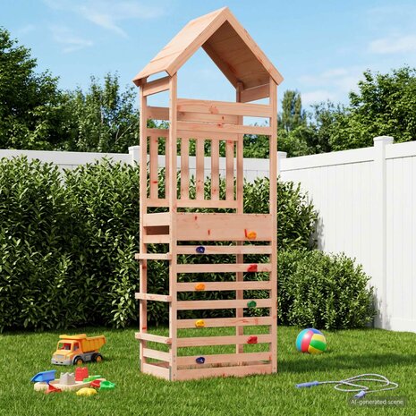 Buiten Speeltoren Naturel 53 x 85 x 264 cm Massief Douglas hout 1