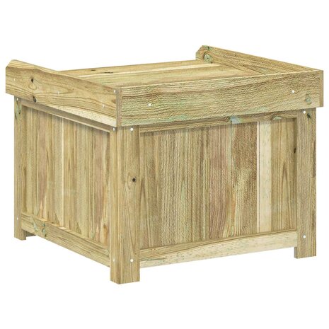 Kussenbox voor buiten Ge&iuml;mpregneerd grenenhout 58,5 x 60 x 47 cm 5
