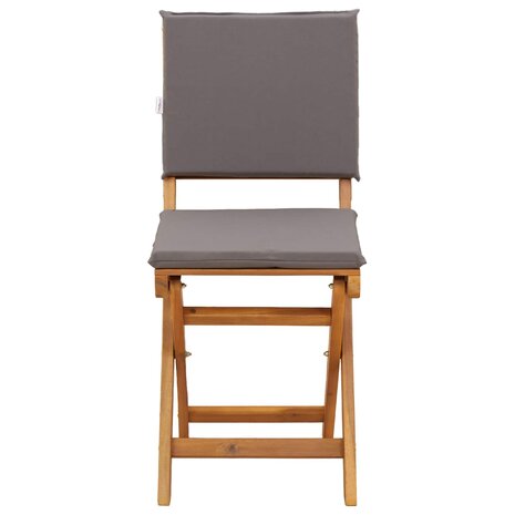 Bistrostoelen voor buiten 6 pcs Donkergrijs 38 x 46 x 85 cm 6