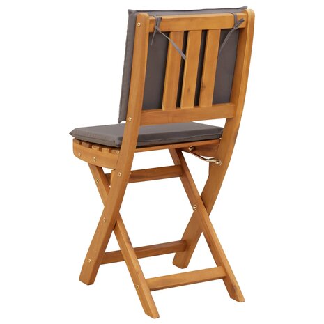 Bistrostoelen voor buiten 6 pcs Donkergrijs 38 x 46 x 85 cm 8