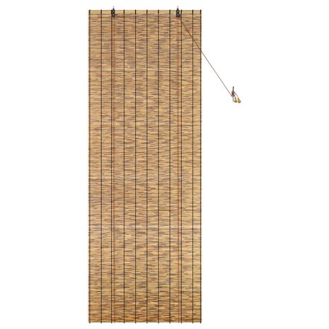 Rolgordijn Bruin 80x220 cm Riet 3