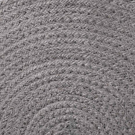 Jute placematten 12 st Grijs 100% Tossa Jute 4