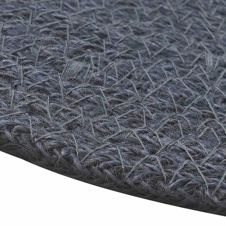 Jute placematten 4 st Donkergrijs 100% Tossa Jute 3