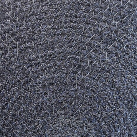 Jute placematten 4 st Donkergrijs 100% Tossa Jute 4