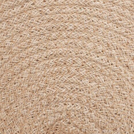 Jute placematten 6 st Naturel en Zwart 100% Tossa Jute 4