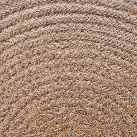 Jute placematten 6 st Natuurlijk en Wit 100% Tossa Jute 4