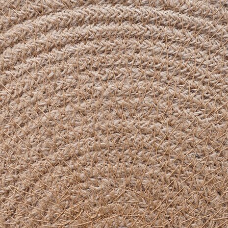 Jute placematten 12 st Natuurlijk en Wit 100% Tossa Jute 4