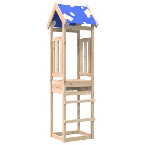Speeltoren Bruin 52,5 x 46,5 x 208 cm Massief grenenhout 3