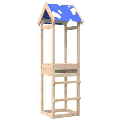 Speeltoren Bruin 52,5 x 46,5 x 195 cm Massief grenenhout 1