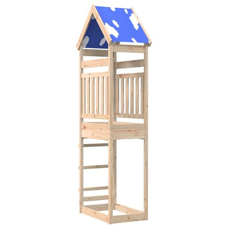 Speeltoren Bruin 52,5 x 85 x 265 cm Massief grenenhout 5