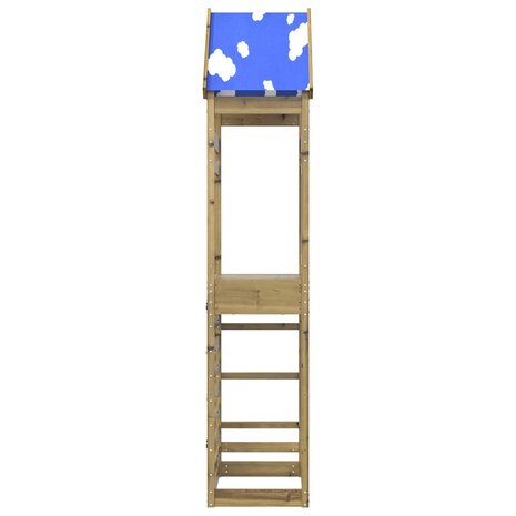Speeltoren Bruin 52,5 x 85 x 265 cm Massief ge&iuml;mpregneerd hout 4