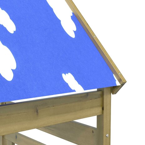 Speeltoren Bruin 52,5 x 85 x 265 cm Massief ge&iuml;mpregneerd hout 5