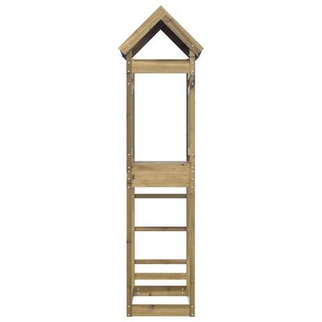Speeltoren Bruin 52,5 x 85 x 239 cm Massief ge&iuml;mpregneerd hout 4
