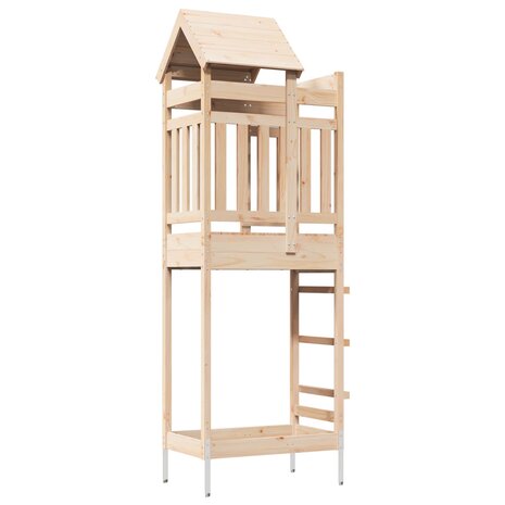 Speeltoren Bruin 52,5 x 85 x 238 cm Massief grenenhout 5