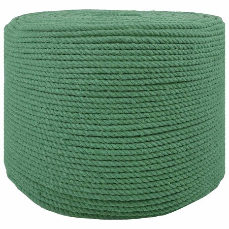 Touw Groen 0,6 x 0,6 x 2500 cm Katoen 1