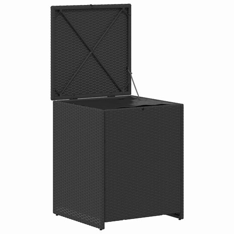 Kussenbox 55 x 55 x 69 cm staal 4