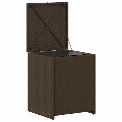 Kussenbox 55 x 55 x 69 cm staal 4