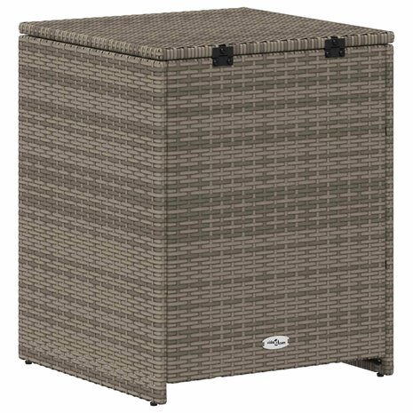 Kussenbox 55 x 55 x 69 cm staal 7