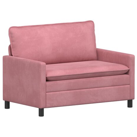 Bankstel 2 st Roze Fluweel 4