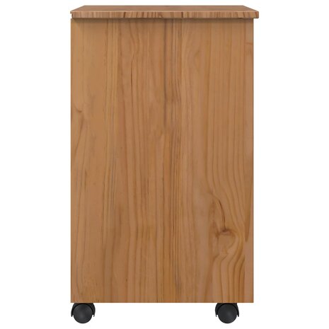 Rolkast met lades CORONA Massief grenenhout en engineered wood 5