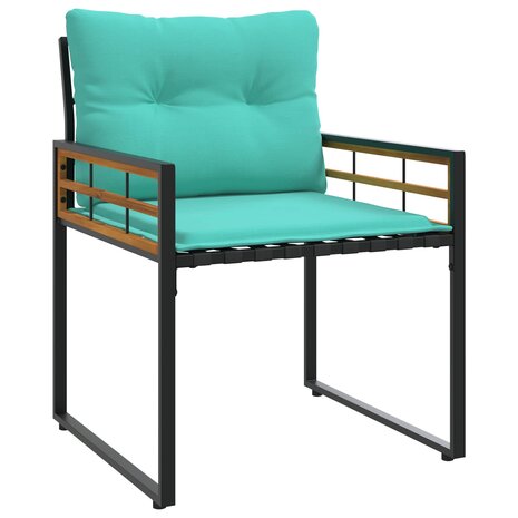 Buitenmeubelset 3 st Turquoise 5