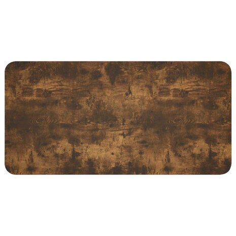 Eettafel 100 x 50 x 75 cm Bewerkt hout Gerookt eiken 5