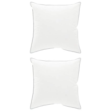 Hoofdkussen 2 st 40 x 40 cm Australisch Wol Wit 2
