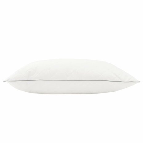 Hoofdkussen FULDA 2 st 30 x 50 cm 100% Ganzendons en Veer Wit 4