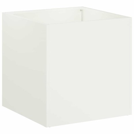 Plantenbak Wit 20 x 20 x 20 cm Koudgewalst staal 2