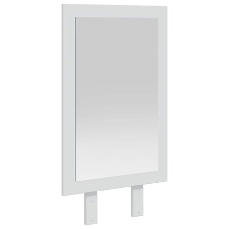 Spiegel FAUSKE Wit 43 x 3,5 x 77 cm Rechthoekig 2