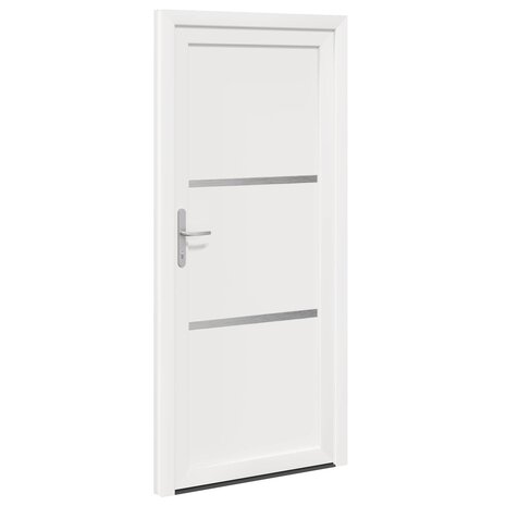 Voordeur Wit 98 x 208 cm PVC 5