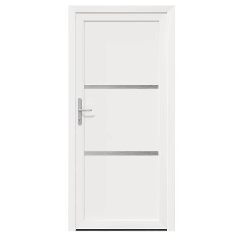 Voordeur Wit 98 x 208 cm PVC 7