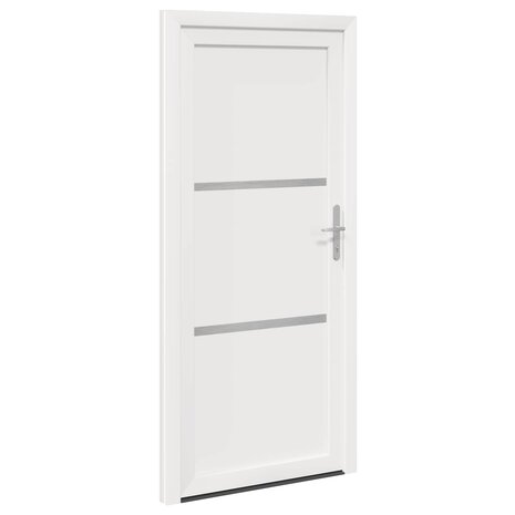Voordeur Wit 88 x 200 cm PVC 5