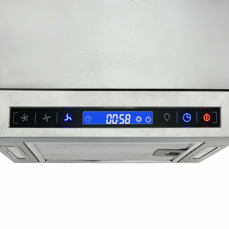 Eilandafzuigkap LCD-scherm sensor 756 m&sup3;/u LED 7